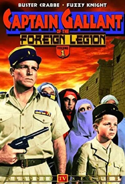 Captain Gallant of the Foreign Legion poster