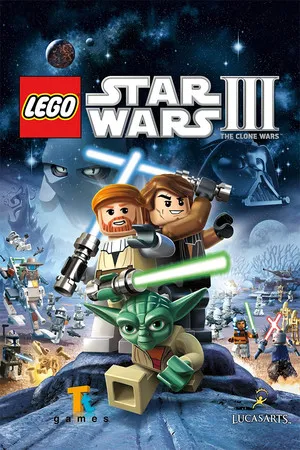 Póster de Lego Star Wars III: The Clone Wars