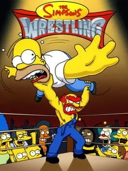 Affiche de The Simpsons Wrestling