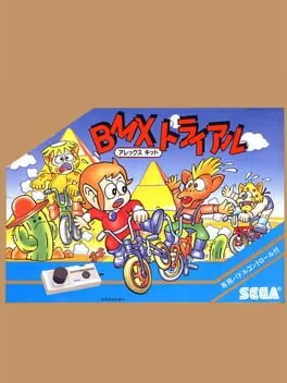 Plakat: Alex Kidd BMX Trial