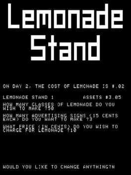Lemonade Stand poster