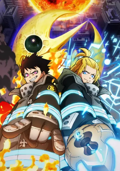 Affiche de Fire Force Season 3 Part 2