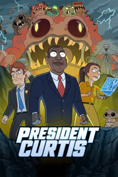 President Curtis poster
