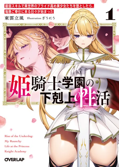 Plakat: Hime Kishi Gakuen no Gekokujou Seikatsu: Saijaku Skill de Isekai no Pride Takame Bishoujo-tachi wo Otoshitara, Maiban Gohoushi ni Kuru Hibi ga Hajimatta