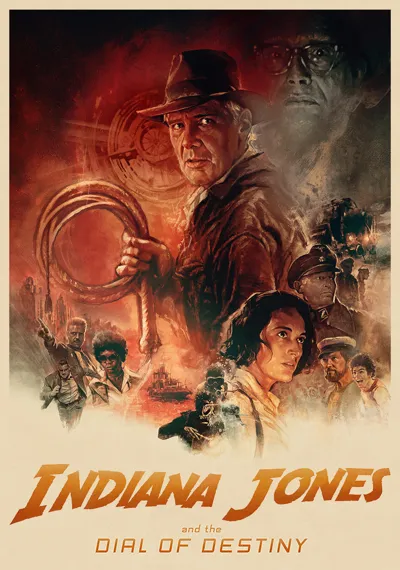 Indiana Jones and the Dial of Destiny poster