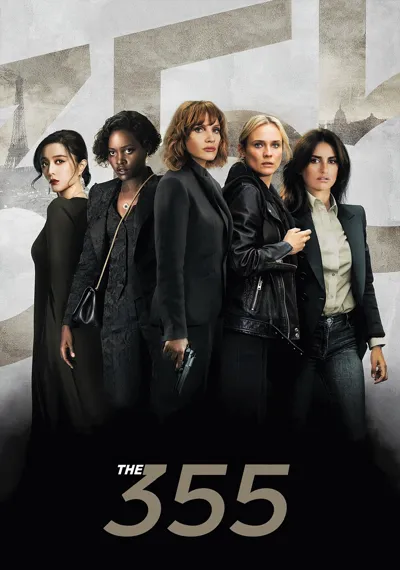 The 355 poster