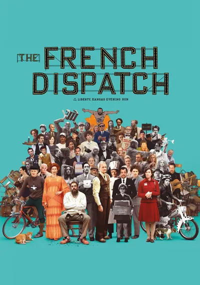 The French Dispatch poster