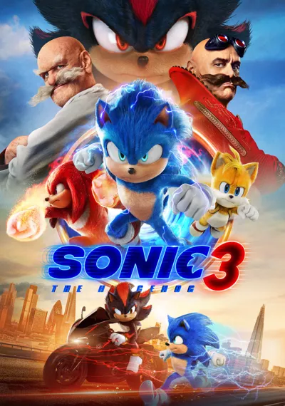 Sonic the Hedgehog 3 poster