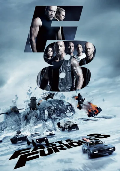 The Fate of the Furious poster