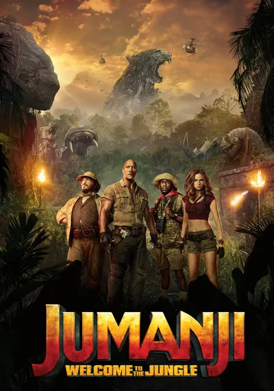 Jumanji: Welcome to the Jungle poster