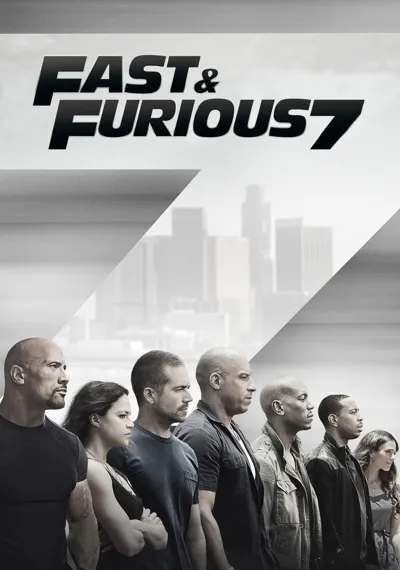 Furious 7 poster