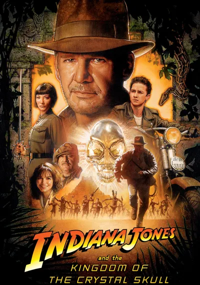 Indiana Jones and the Kingdom of the Crystal Skull poster