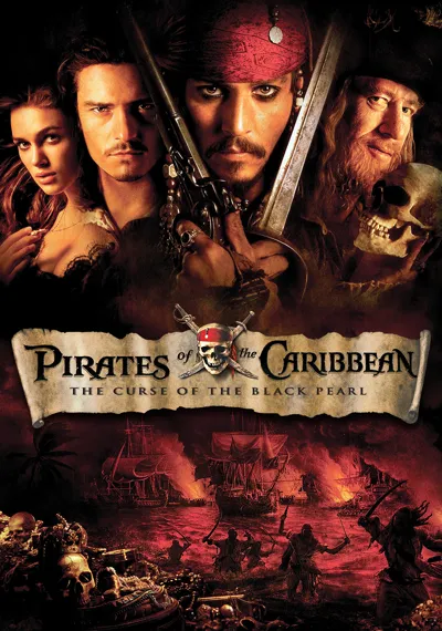 Pirates of the Caribbean: The Curse of the Black Pearl poster