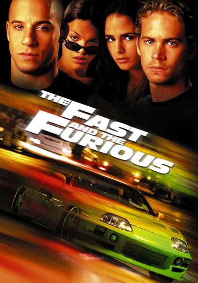 The Fast and the Furious poster