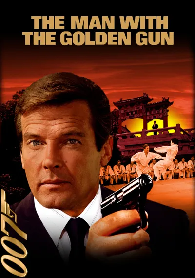 The Man with the Golden Gun poster