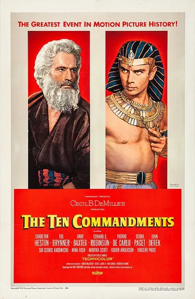The Ten Commandments poster