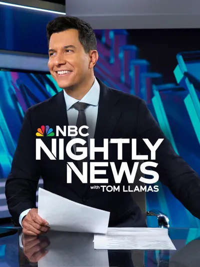 Poster von NBC Nightly News with Tom Llamas