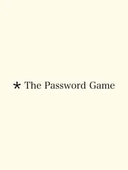 Póster de The Password Game