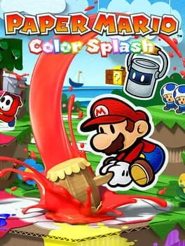 Paper Mario: Color Splash poster
