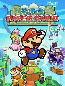 Super Paper Mario poster