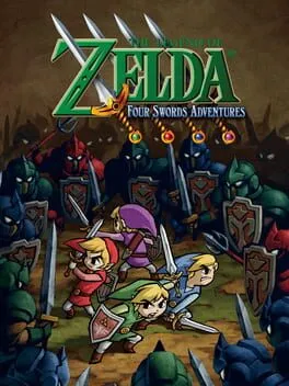 The Legend of Zelda: Four Swords Adventures poster