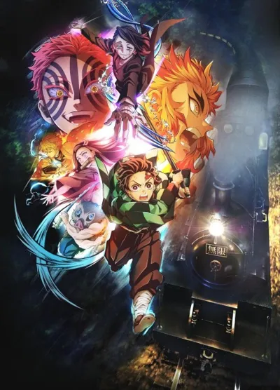 Demon Slayer: Kimetsu no Yaiba Mugen Train Arc poster