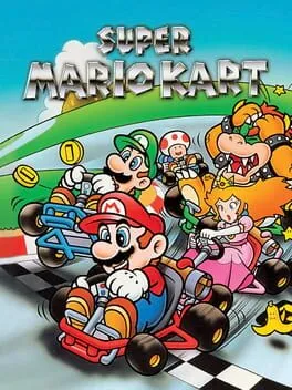 Super Mario Kart poster