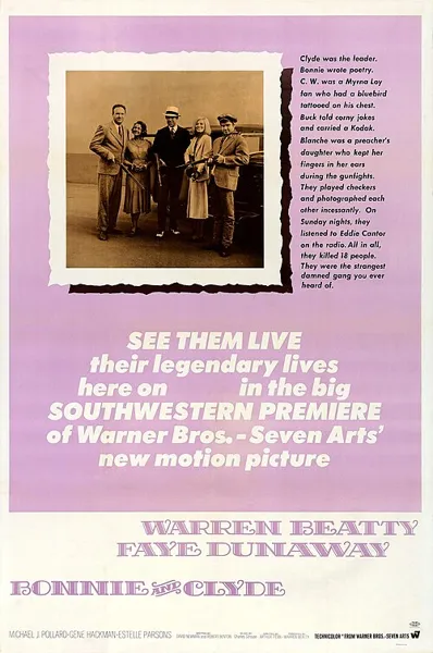 Bonnie and Clyde poster