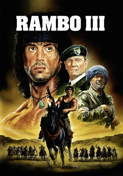 Rambo III poster