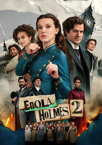 Enola Holmes 2 poster