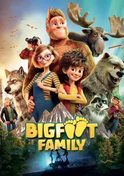 Poster von Bigfoot Family