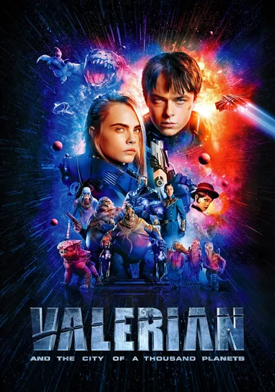 Valérian and the City of a Thousand Planets poster