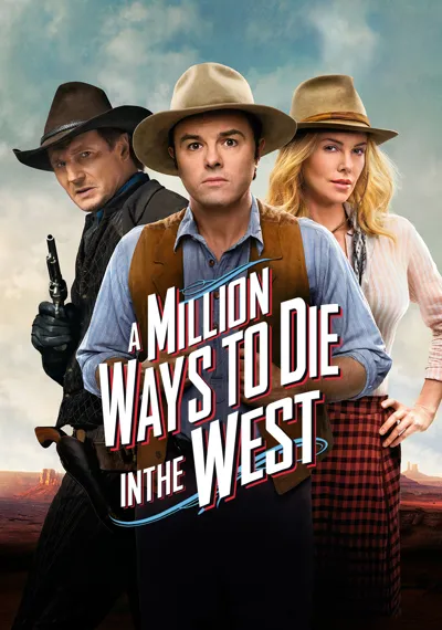 A Million Ways to Die in the West poster