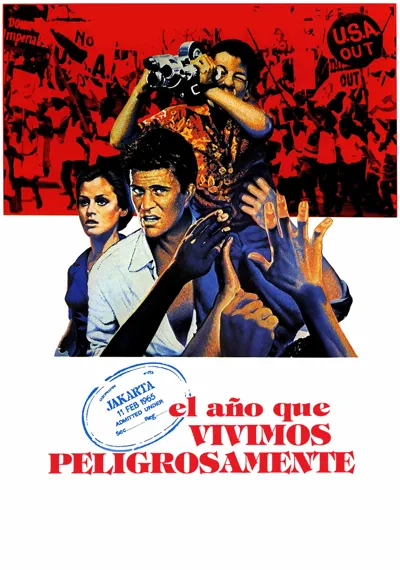 The Year of Living Dangerously poster