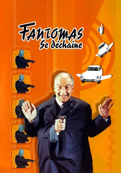 Póster de Fantômas se déchaîne