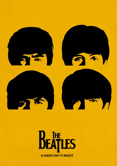 A Hard Day's Night poster