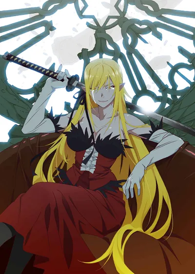 Póster de Kizumonogatari Part 3: Reiketsu
